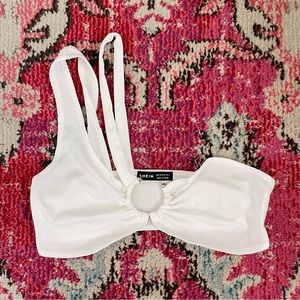 white ribbed bralette / going out top